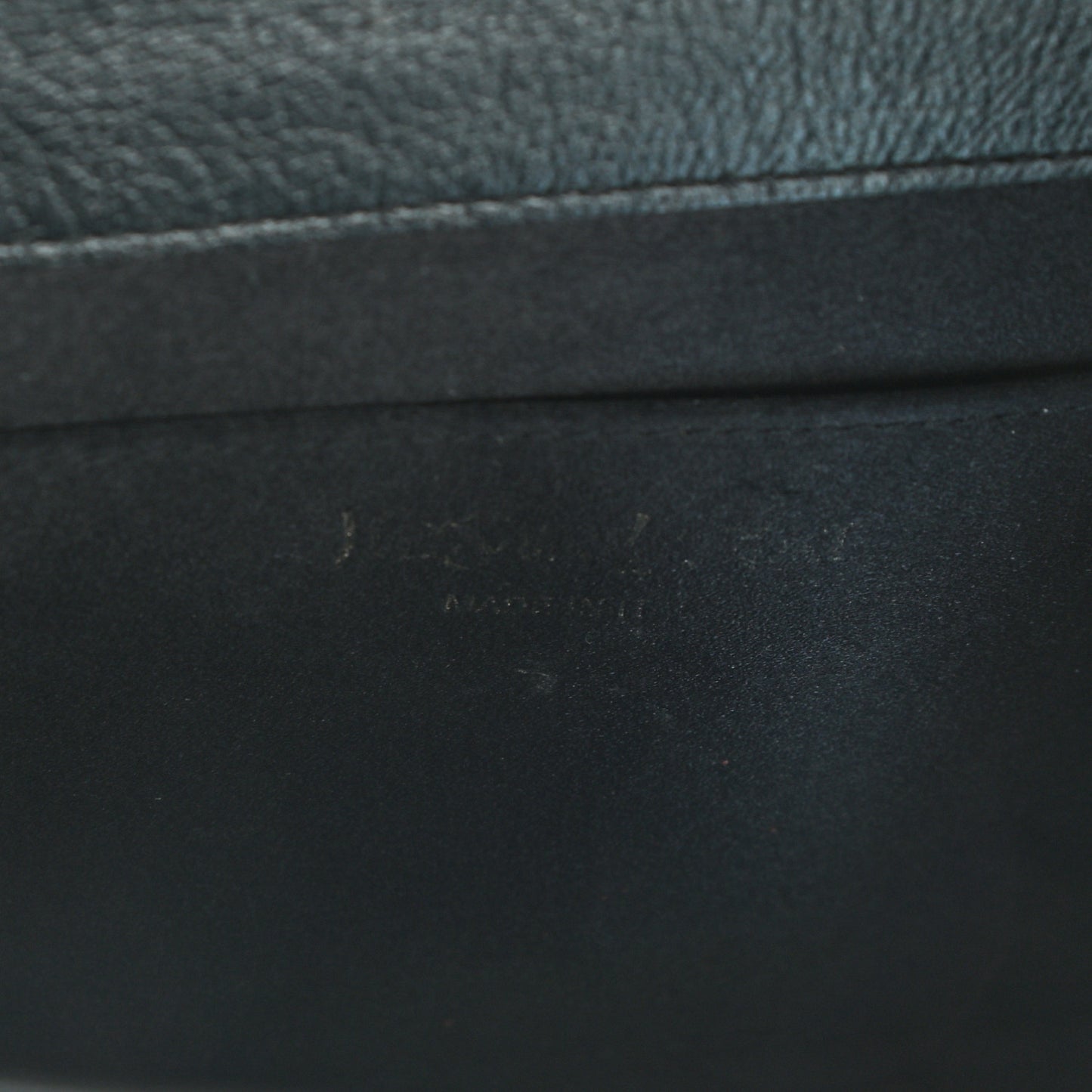 Calfskin Monogram Large Belle De Jour Clutch Black