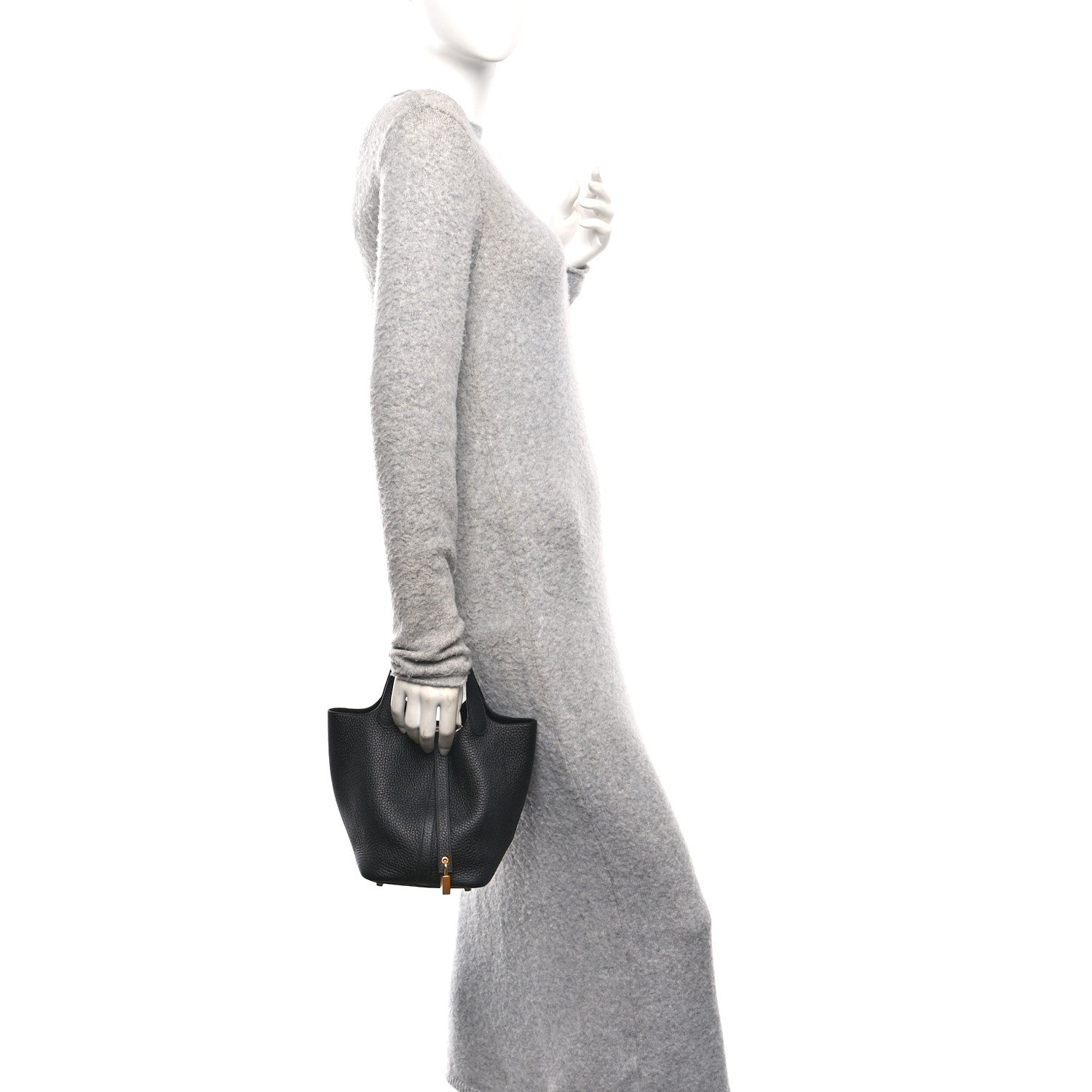 Hermes Taurillon Clemence Picotin Lock 18 PM Black 2 of 11
