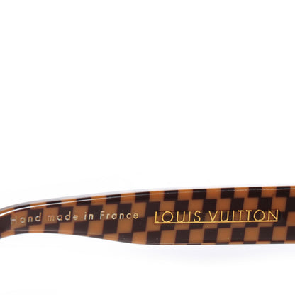 Louis Vuitton Damier Ebene Polarized Sunglasses Z0019W 4 of 5