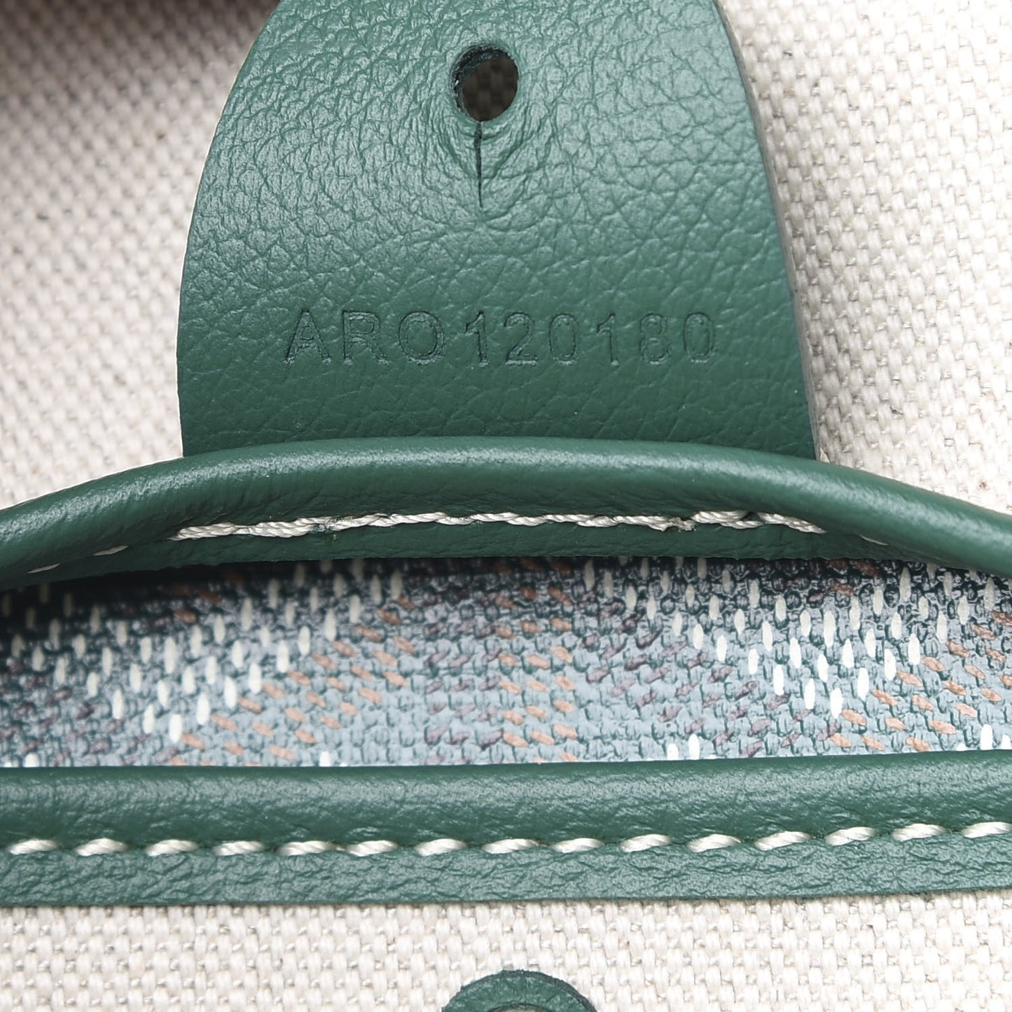 Goyardine Artois MM Green