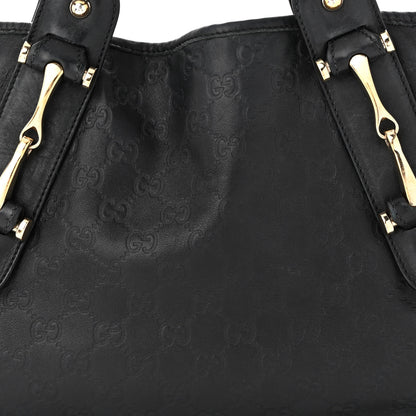 Gucci Guccissima Small Pelham Shoulder Bag Black 8 of 15