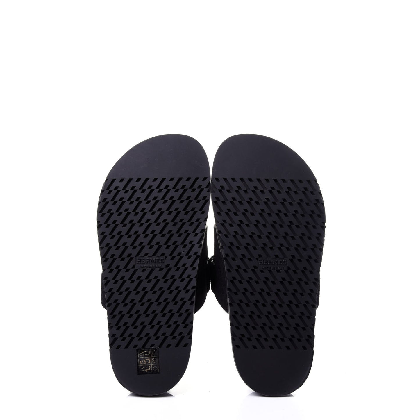 Suede Goatskin Womens Chypre Sandals 36 Black