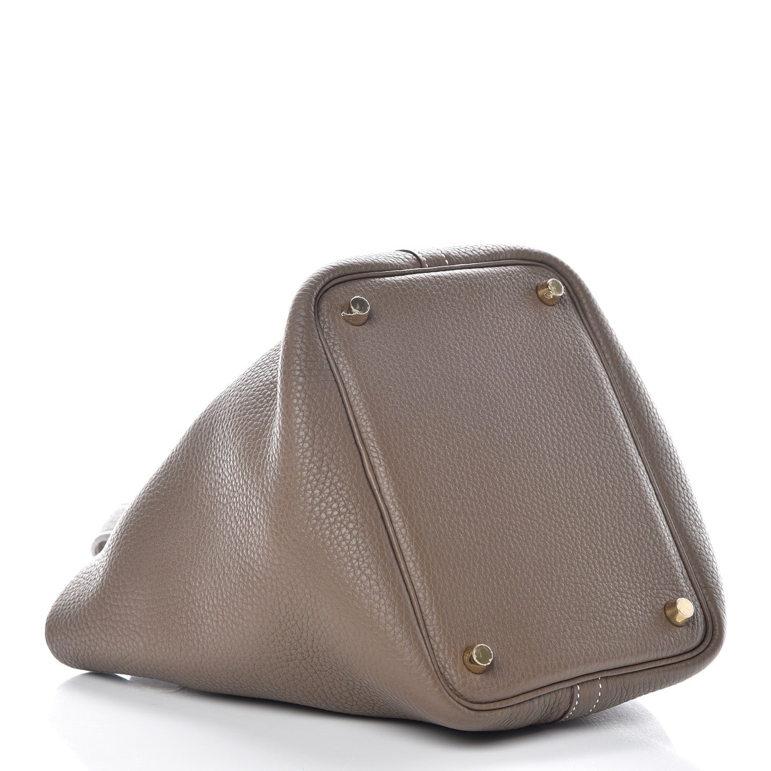 Hermes Taurillon Clemence Picotin Lock 18 PM Etoupe 4 of 10