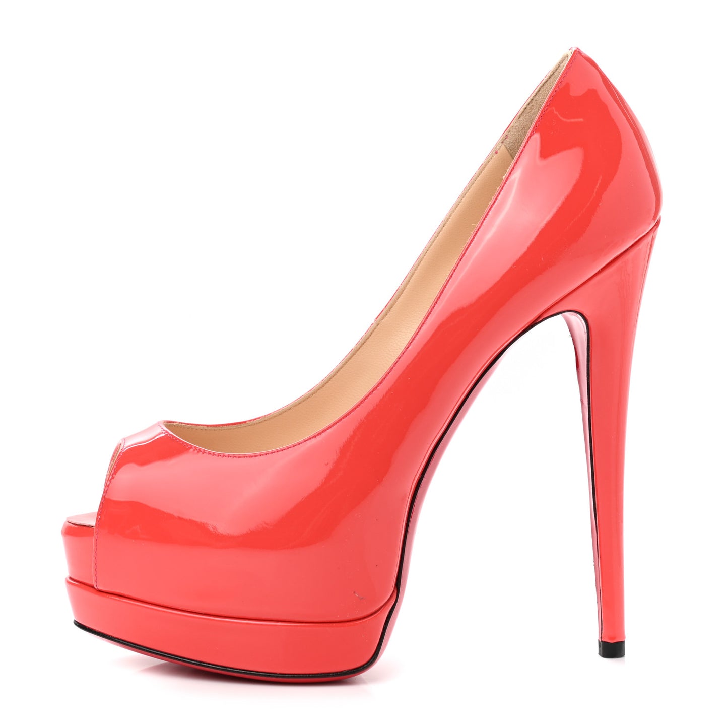 Patent Palais Royal 140 Pumps 36.5 Coral
