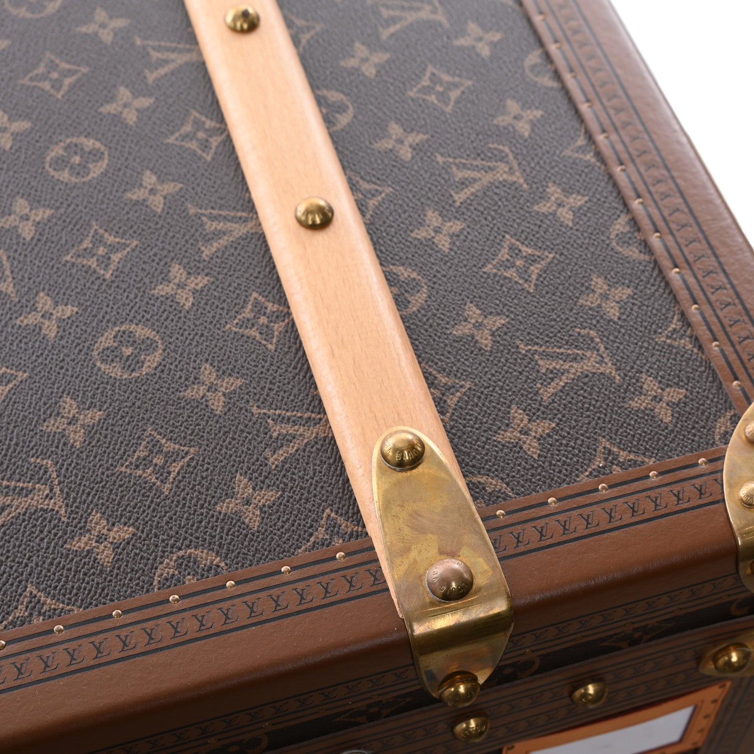 Louis Vuitton Monogram Malle Courrier Lozine Trunk 110 1627553