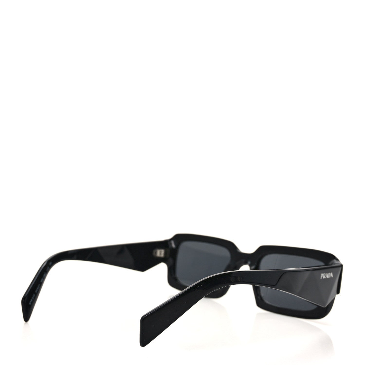 Prada Acetate Symbole Sunglasses SPR 27Z Black 4 of 7
