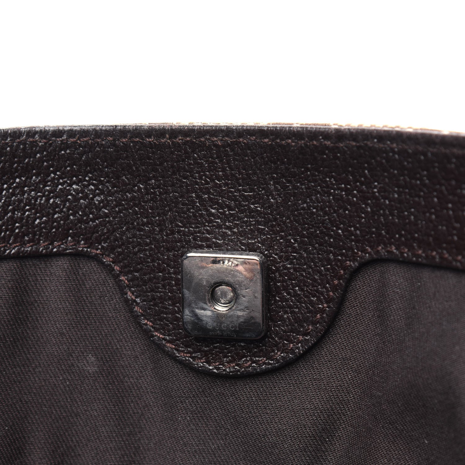 Gucci Monogram Medium Eclipse Shoulder Bag Dark Brown 8 of 23
