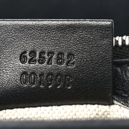Gucci Calfskin GG Tennis Embossed Messenger Bag Black 7 of 10
