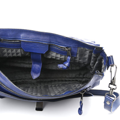 Proenza Schouler Lambskin Fringe Medium PS1 Satchel Cobalt Blue 5 of 13