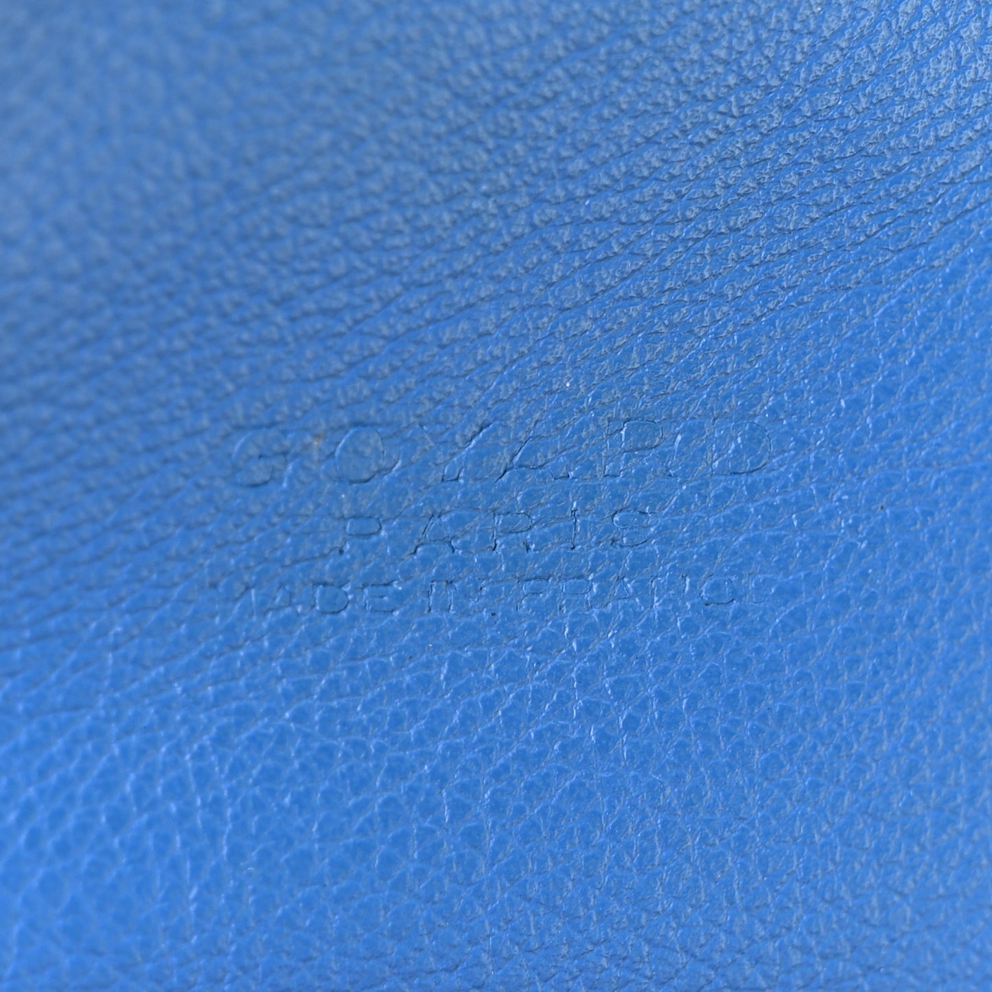 Goyardine Saint Leger Soft Briefcase Backpack Sky Blue