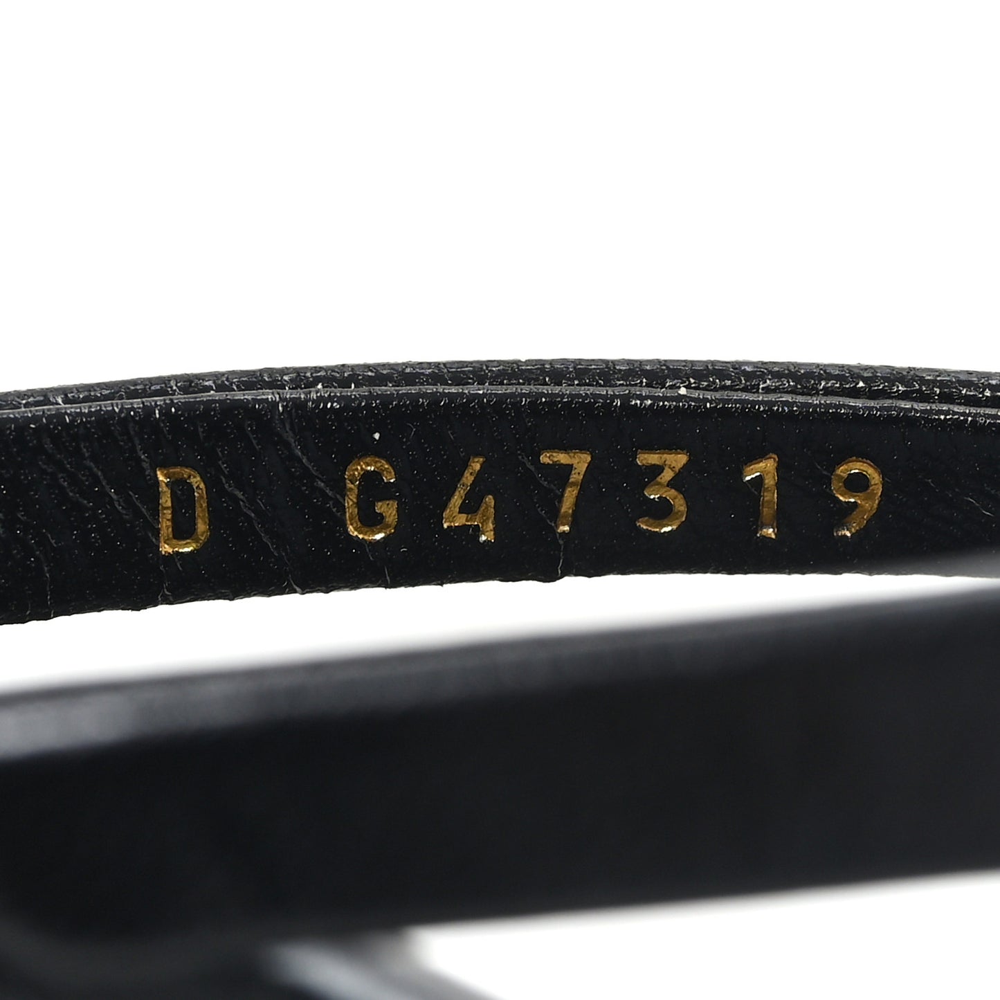 Goatskin Times Square Thong Sandals 38 Black