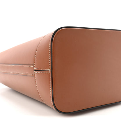 Celine Smooth Calfskin Small Cuir Triomphe Bucket Bag Tan 8 of 9