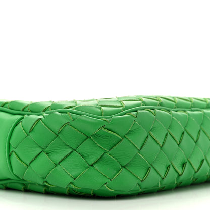 Bottega Veneta Calfskin Intrecciato Small Camera Bag Parakeet 9 of 10