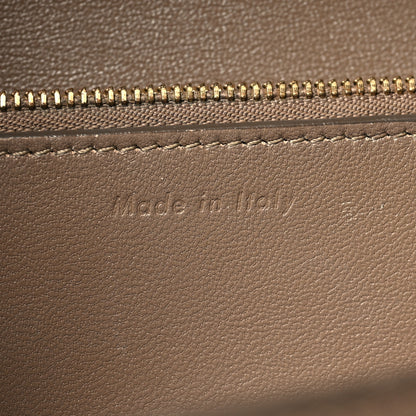 Celine Liege Calfskin Medium Classic Box Flap Bag Taupe 8 of 13