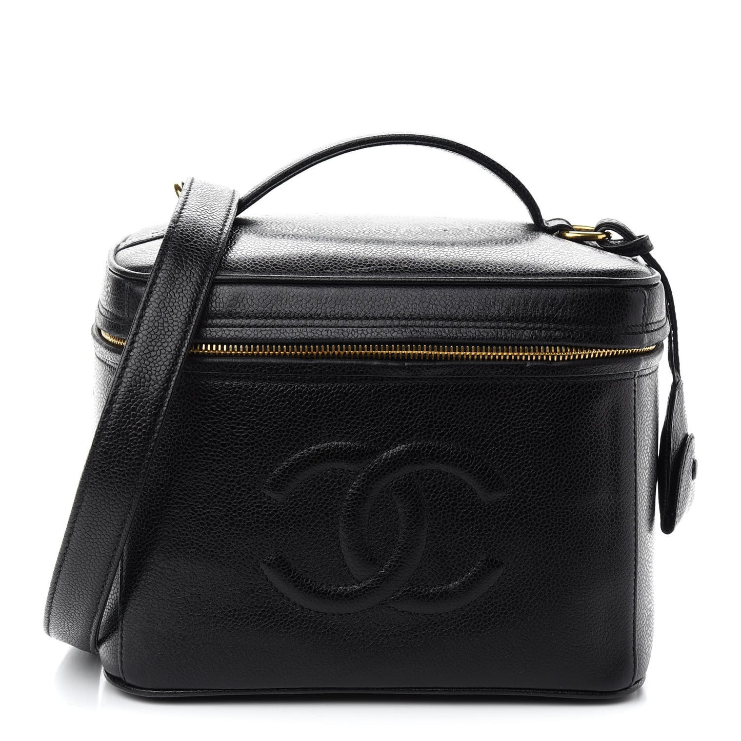 Caviar CC Vanity Train Case Black