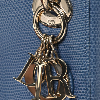 Christian Dior Lizard Mini Lady Dior Blue 14 of 17