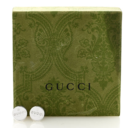 Gucci Sterling Silver Round Stud Earrings 5 of 5