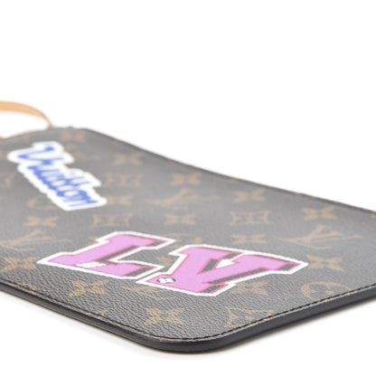 Louis Vuitton Monogram World Tour Neverfull MM GM Pochette 6 of 8