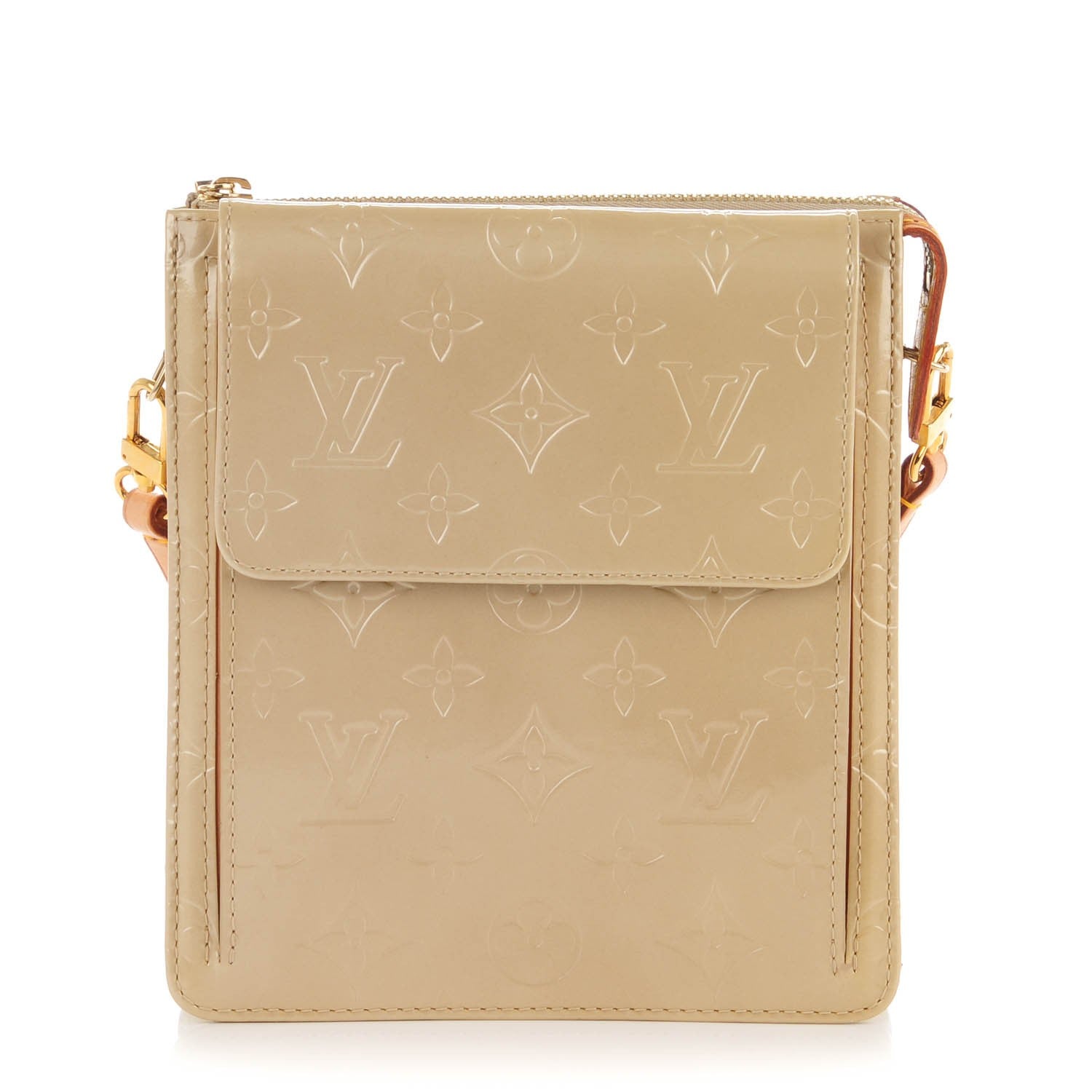 Louis Vuitton Vernis Mott Beige 1 of 8