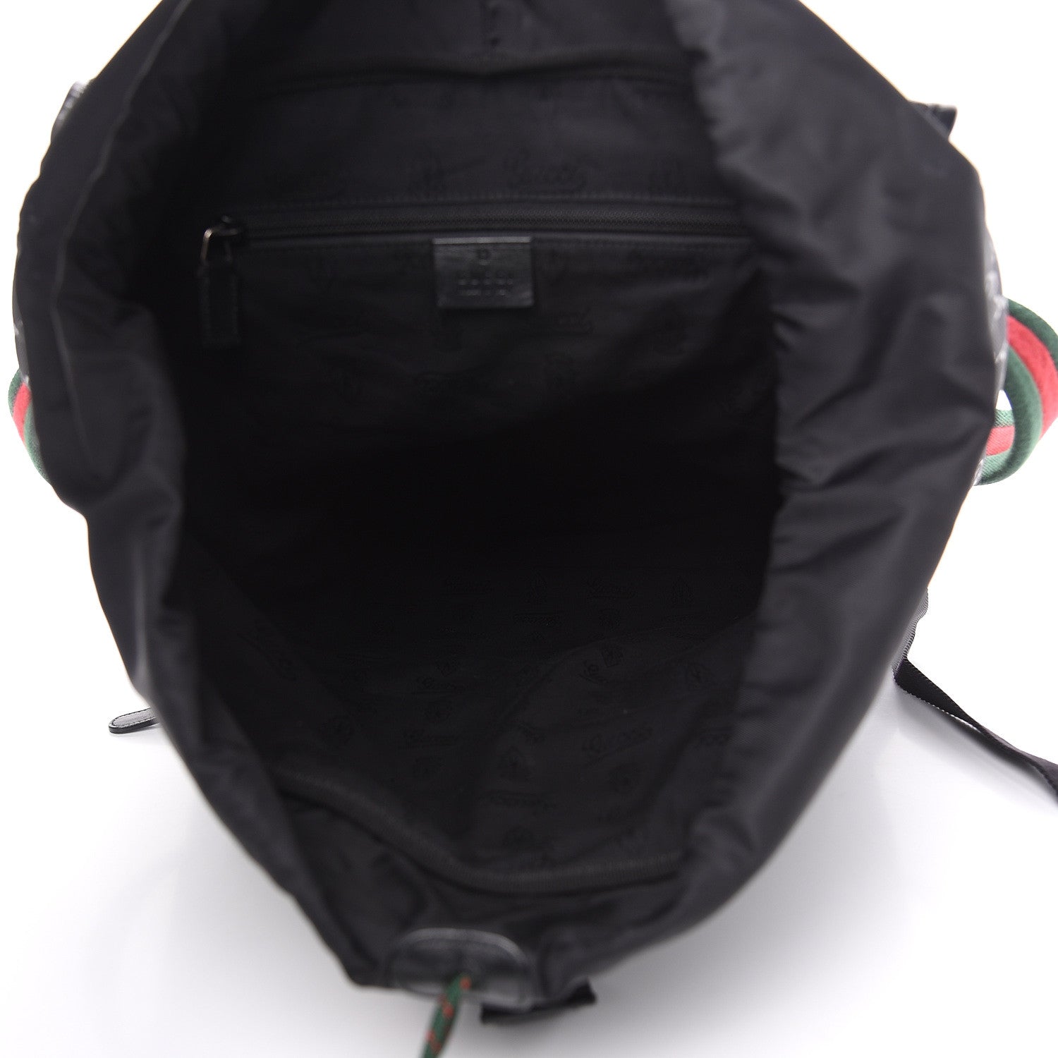 Gucci Imprime Monogram Web 500 Backpack Black 5 of 10