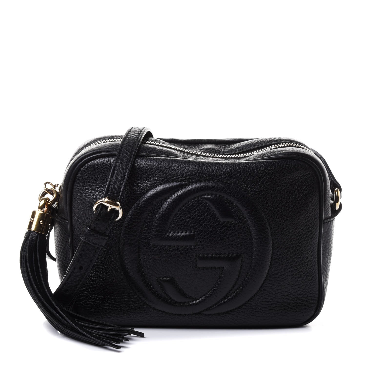 Gucci Pebbled Calfskin Small Soho Disco Bag Black 1 of 4