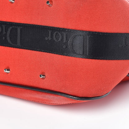 Christian Dior Satin Crystal Hardcore Shoulder Bag Red 12 of 14