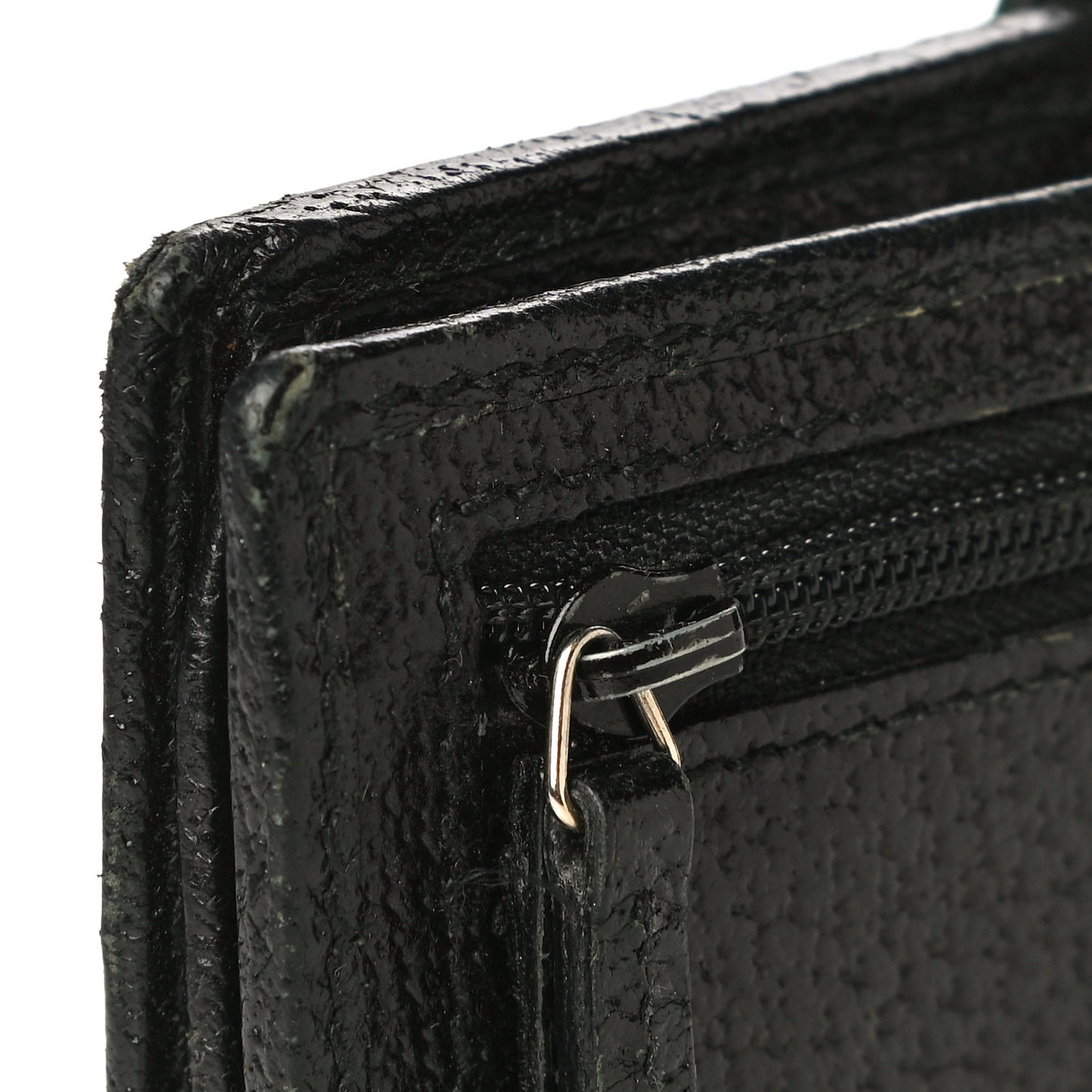 Monogram Grained Calfskin Ladies Web Continental Wallet Black