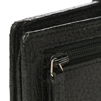 Gucci Monogram Grained Calfskin Ladies Web Continental Wallet Black 21 of 22