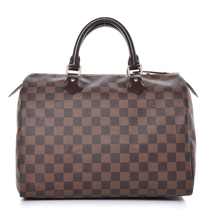 Louis Vuitton Damier Ebene Speedy 30 1 of 7