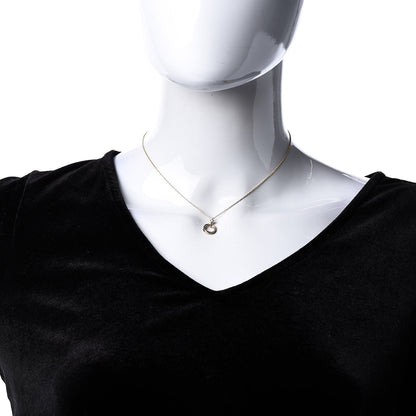 Cartier 18K Pink Yellow White Gold Diamond Trinity Pendant Necklace 2 of 5