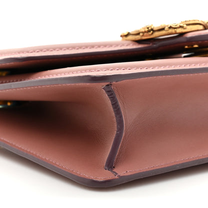 Dolce & Gabbana Smooth Calfskin Small DG Amore Envelope Bag Pink 8 of 13
