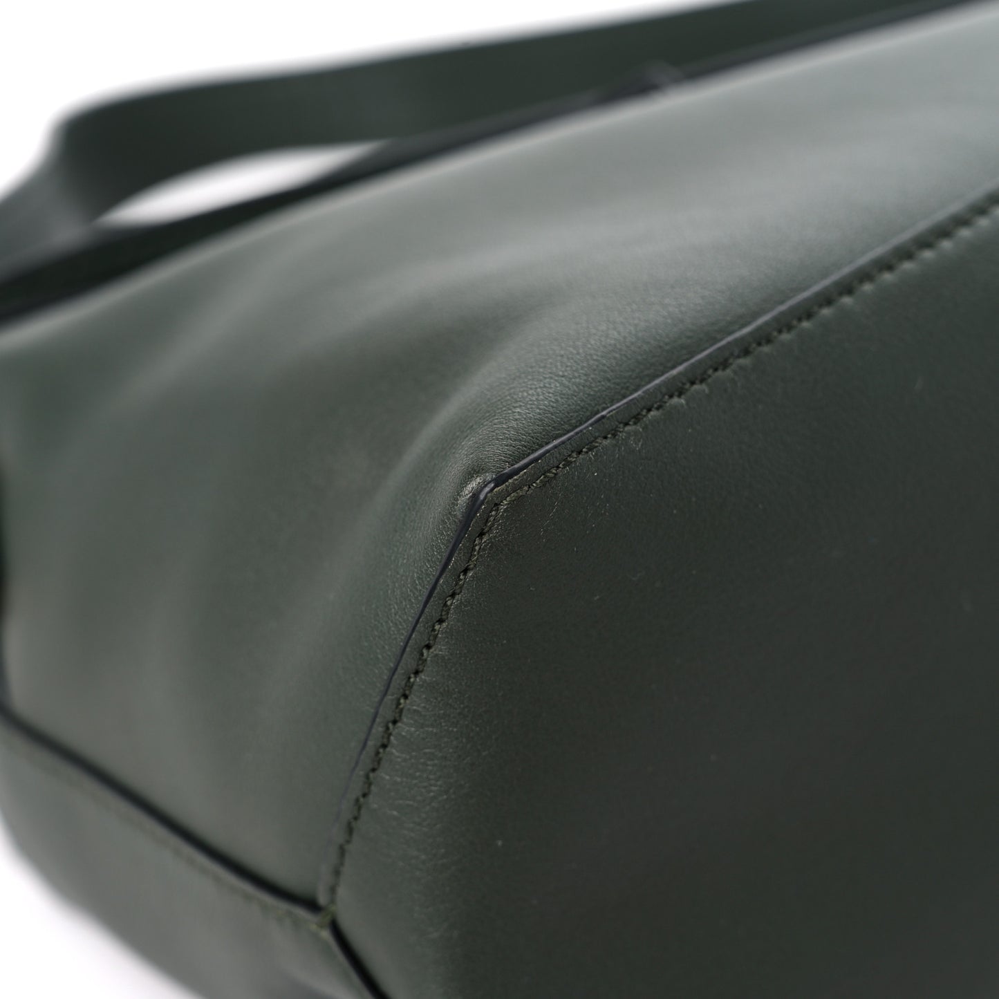 Calfskin Puzzle Hobo Avocado