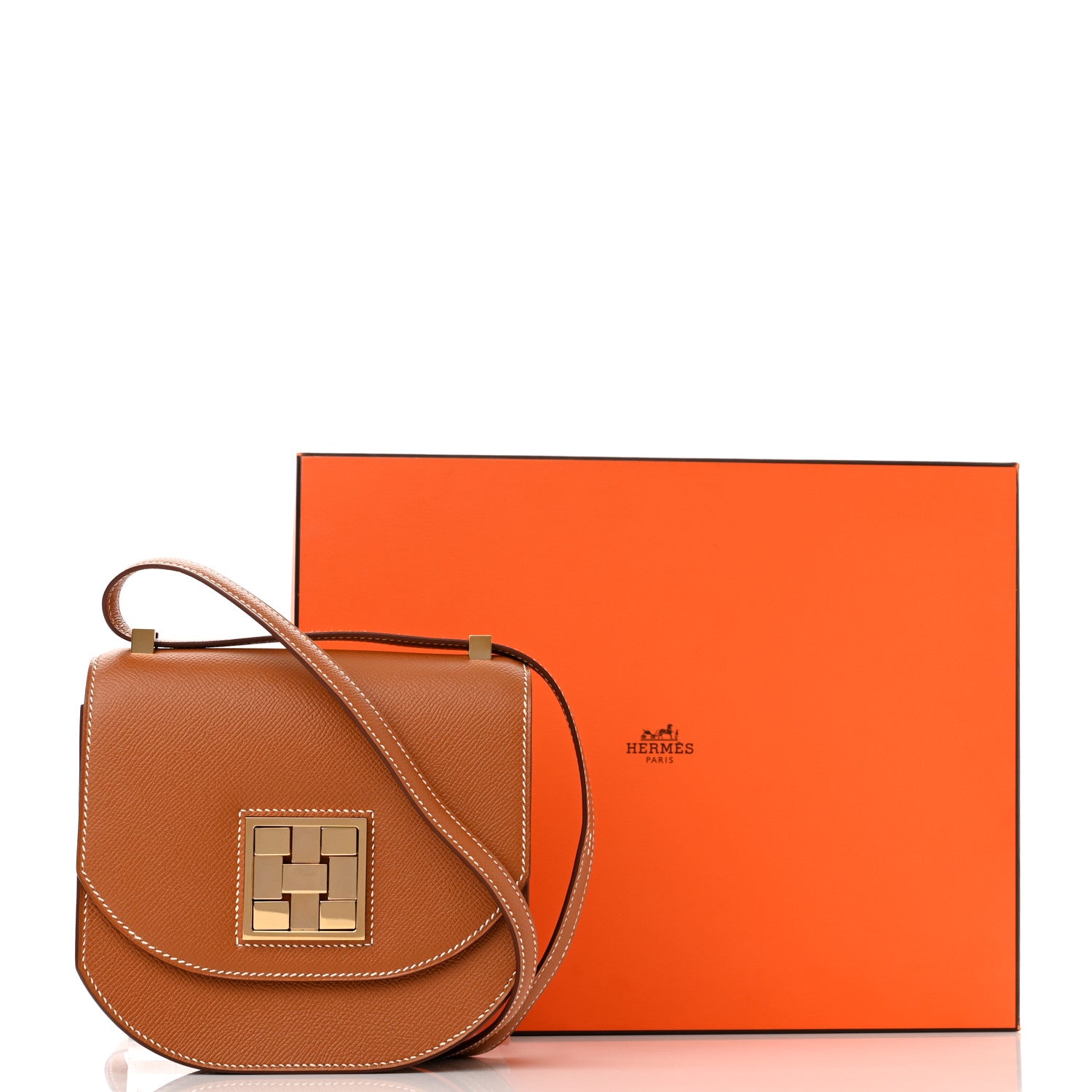Hermes Epsom Mosaique Au 24-17 Gold 11 of 11