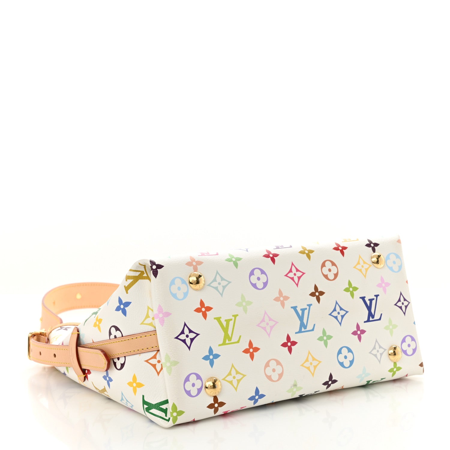 Louis Vuitton LV x TM Monogram Multicolor CarryAll PM White 4 of 13