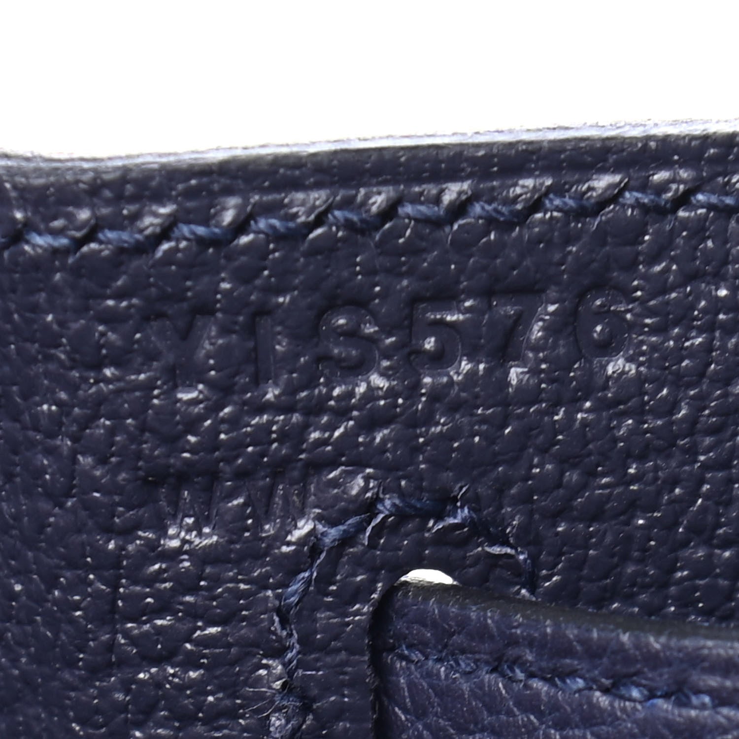 Hermes Togo Matte Alligator Kelly Retourne Touch 28 Bleu Nuit 7 of 10