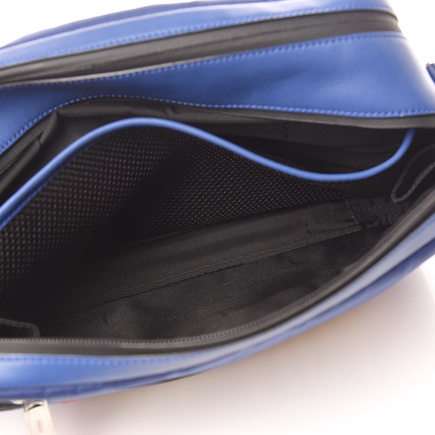 Nylon Vitello Century Vocabulary Camera Bag Blue Cobalto Blue Neon Sunflower