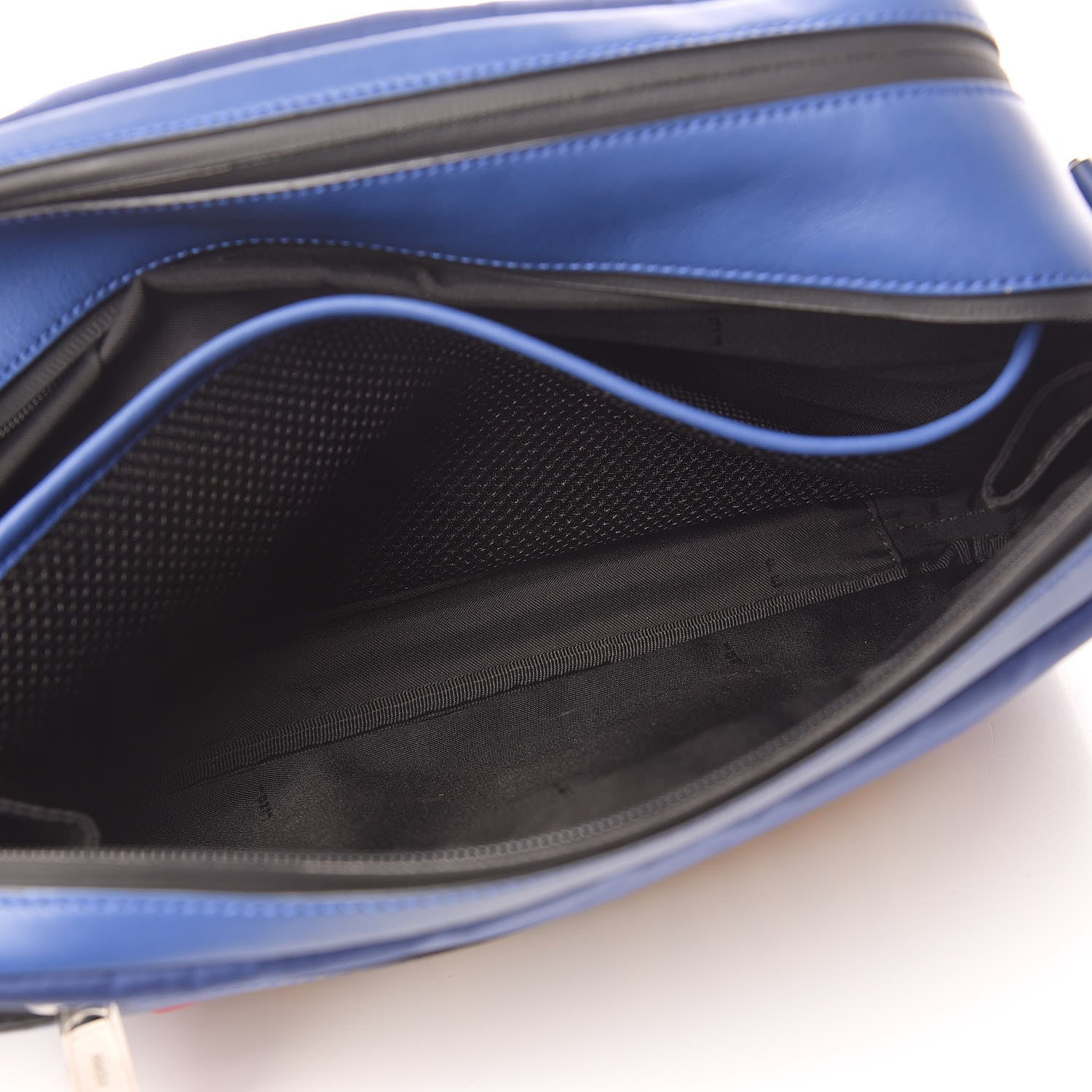 Fendi Nylon Vitello Century Vocabulary Camera Bag Blue Cobalto Blue Neon Sunflower 5 of 12