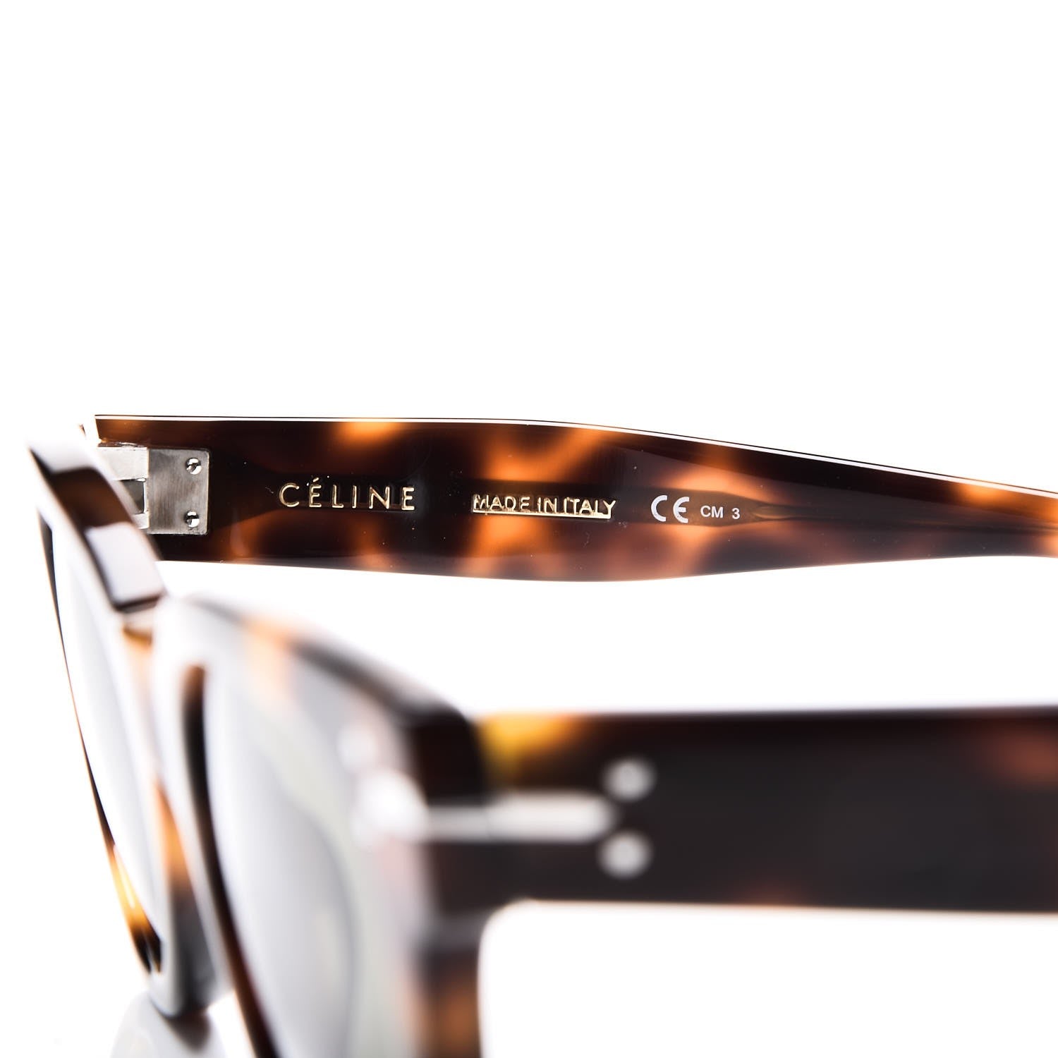 Celine Sunglasses CL 41040/S Tortoise 6 of 7