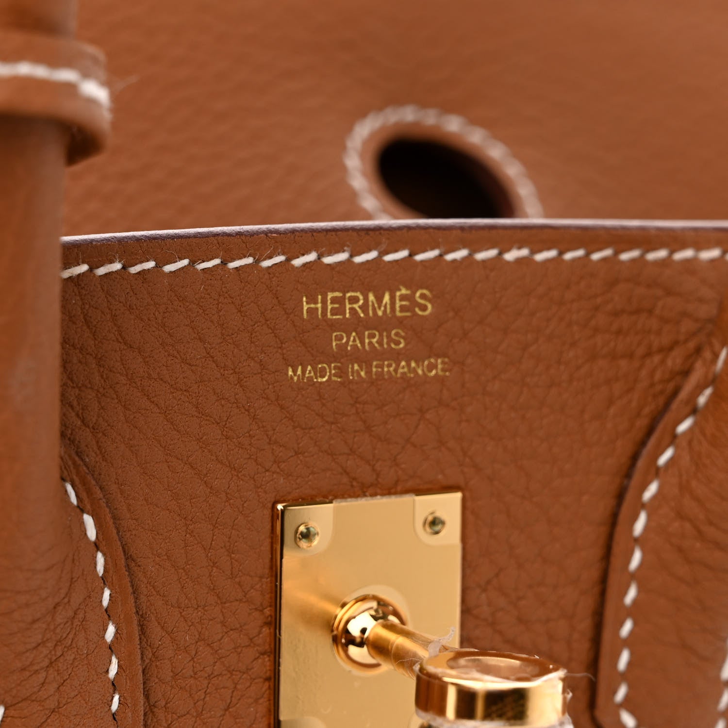 Hermes Togo Birkin 25 Gold 6 of 11