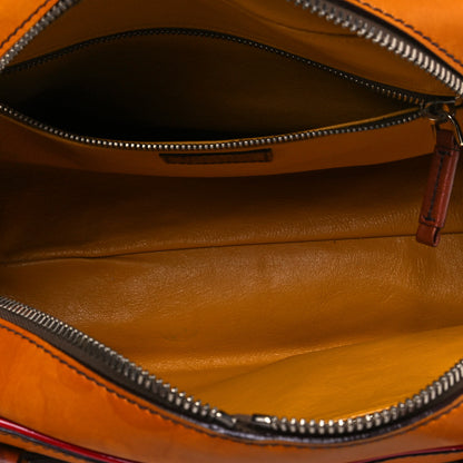 Prada Vitello Bowler Orange 4 of 19