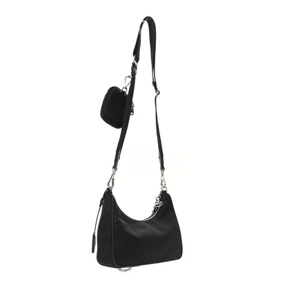 Prada Nylon Re-Edition 2005 Shoulder Bag Black 3 of 10