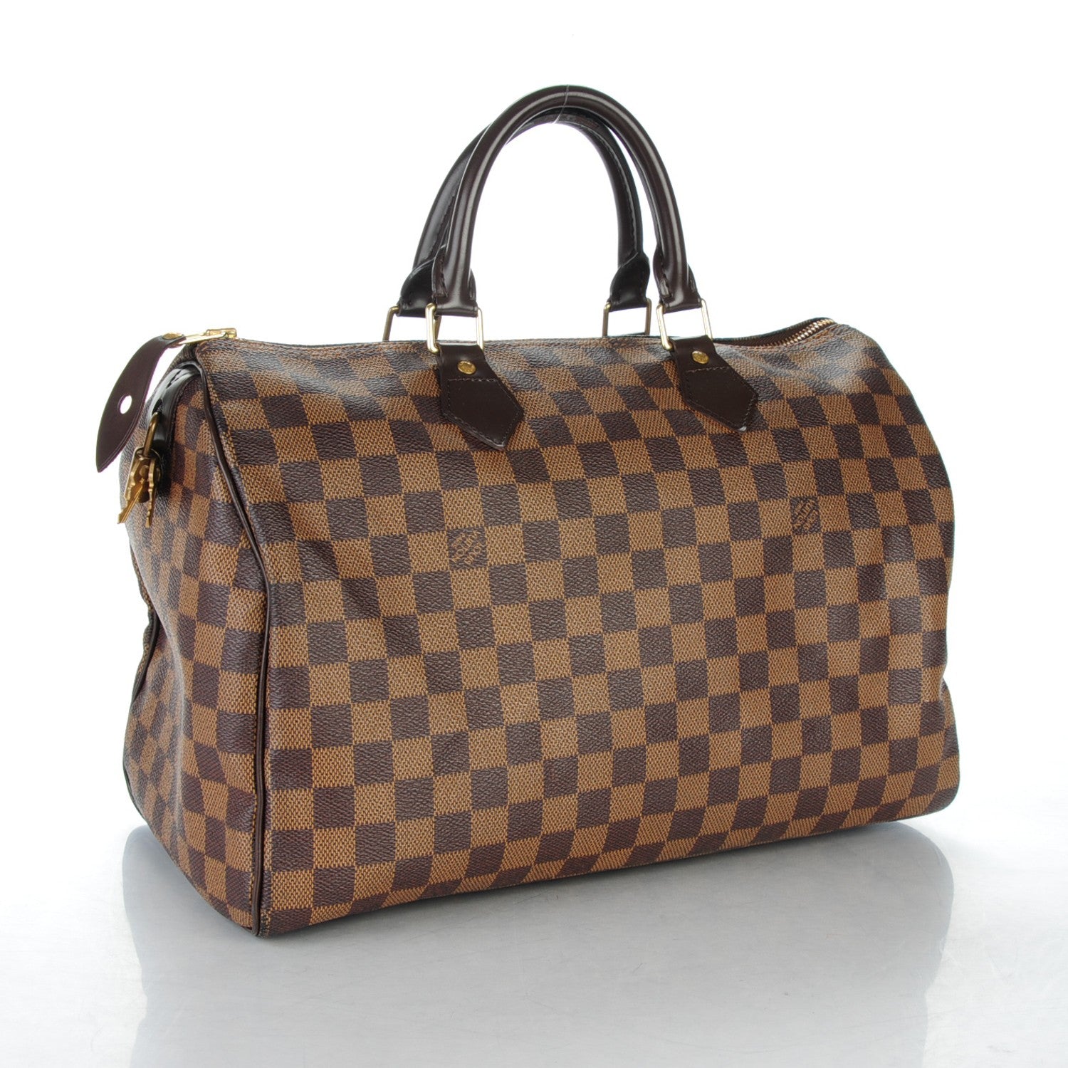 Louis Vuitton Damier Ebene Speedy 35 3 of 8