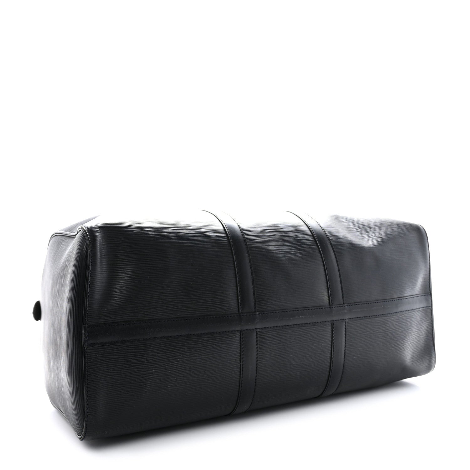Louis Vuitton Epi Keepall 50 Black 3 of 12