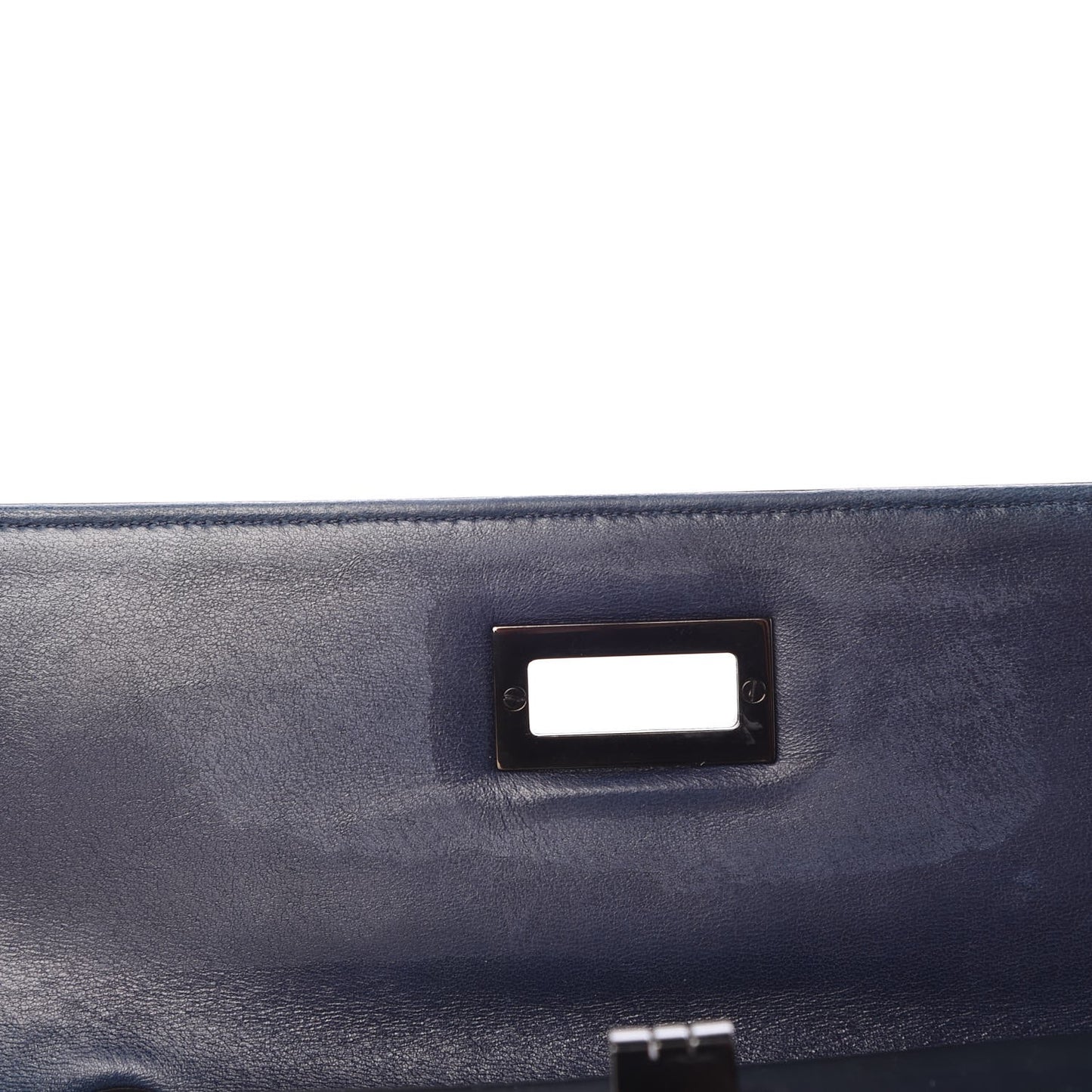 Patent Mademoiselle Single Flap So Black
