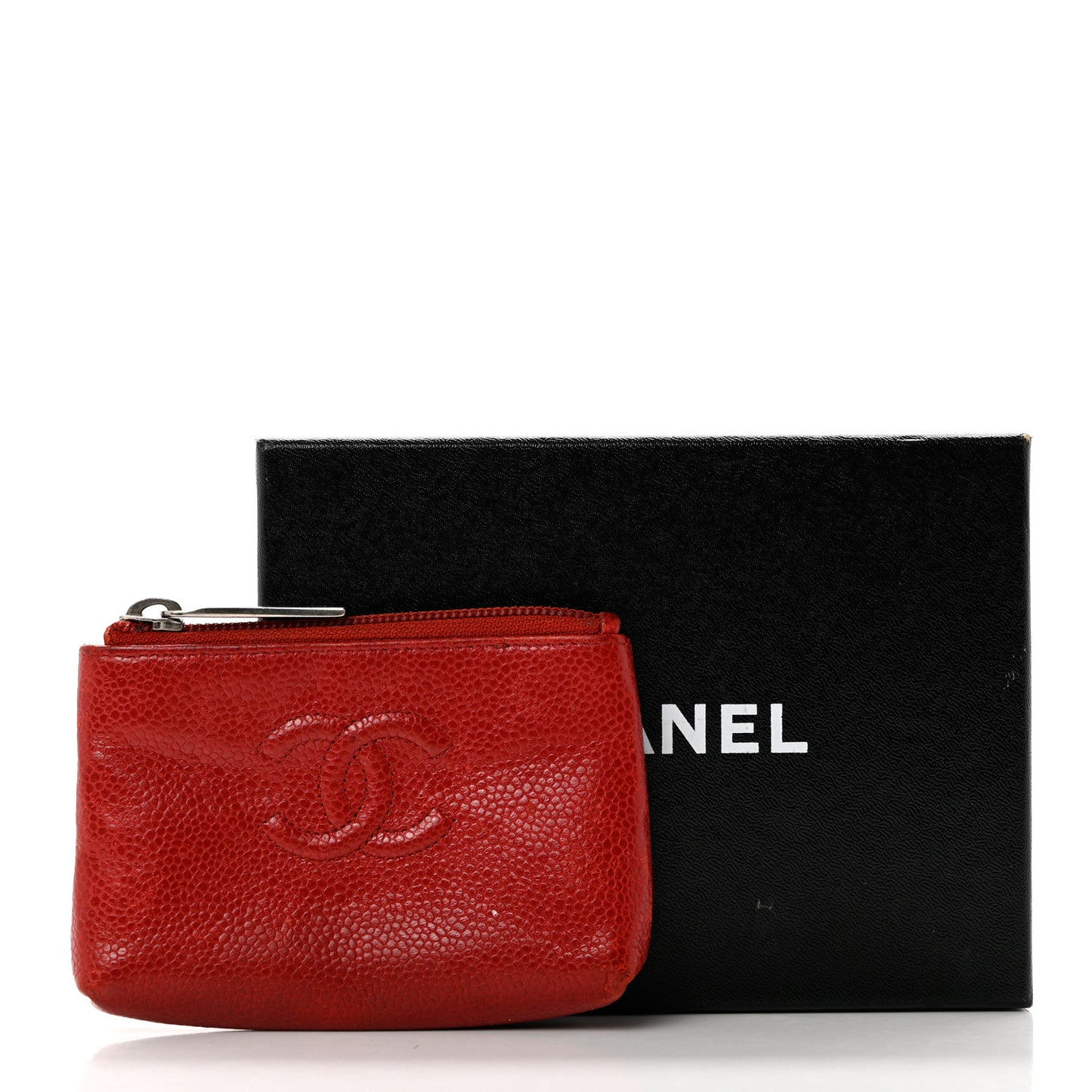 Caviar Timeless CC Coin Purse Case Red