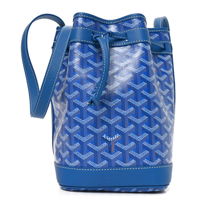Goyard Goyardine Petit Flot Bucket Bag PM Sky Morning 1 of 9
