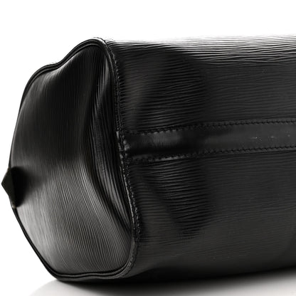 Louis Vuitton Epi Speedy 25 Black 9 of 15