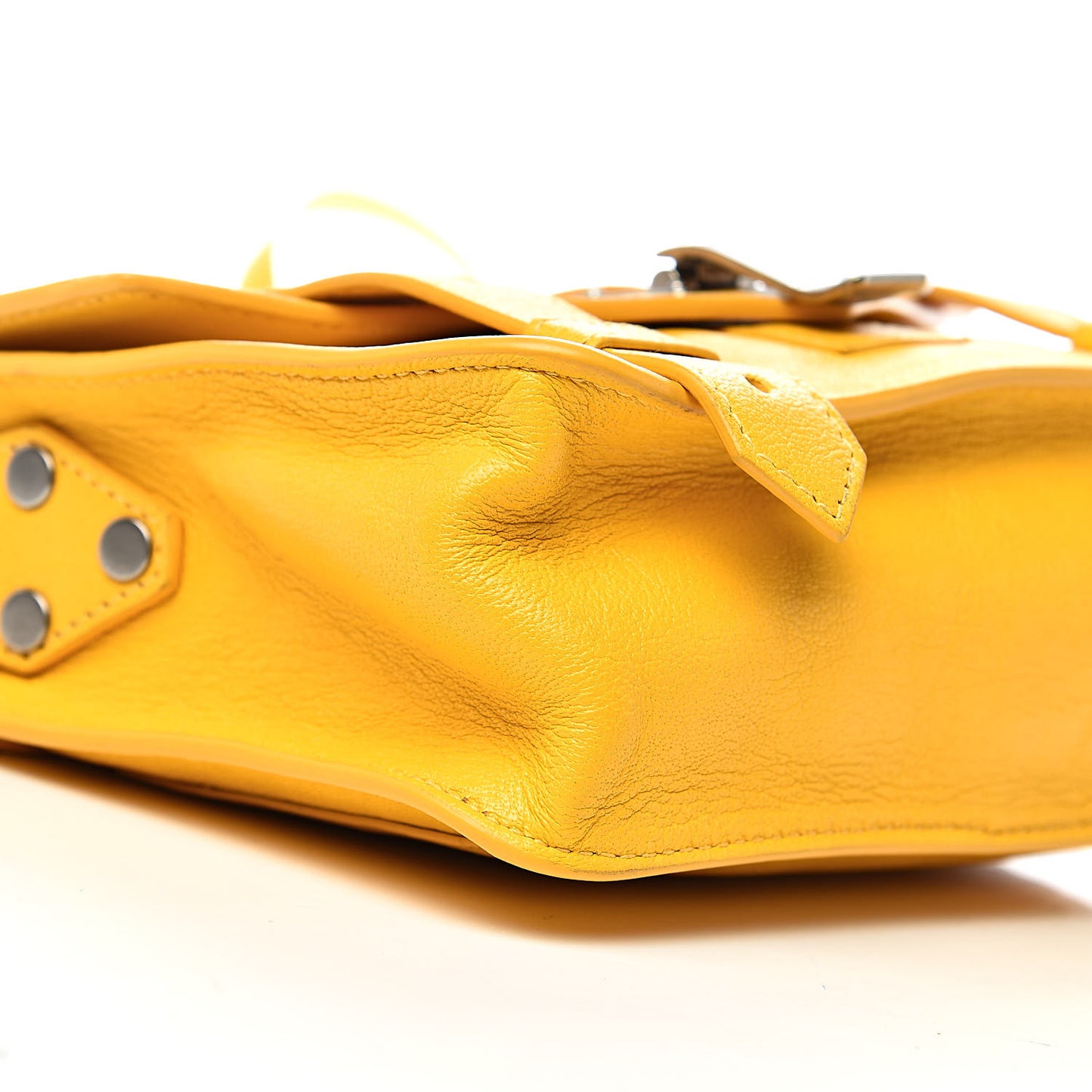 Lambskin PS1 Mini Crossbody Bag Lemon