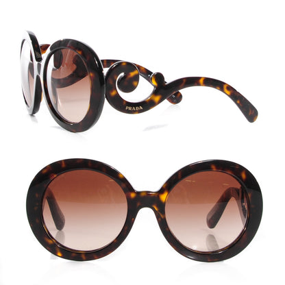 Prada Baroque Sunglasses SPR 27N Tortoise 1 of 8