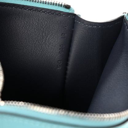 Hermes Evercolor Verso Zipengo PM Toiletry Pouch Bleu Atoll Bleu Saphir 6 of 8